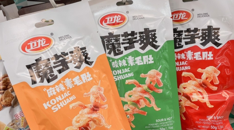圖為魔芋爽。圖片來源：臺灣《聯(lián)合報》楊雅婷攝。